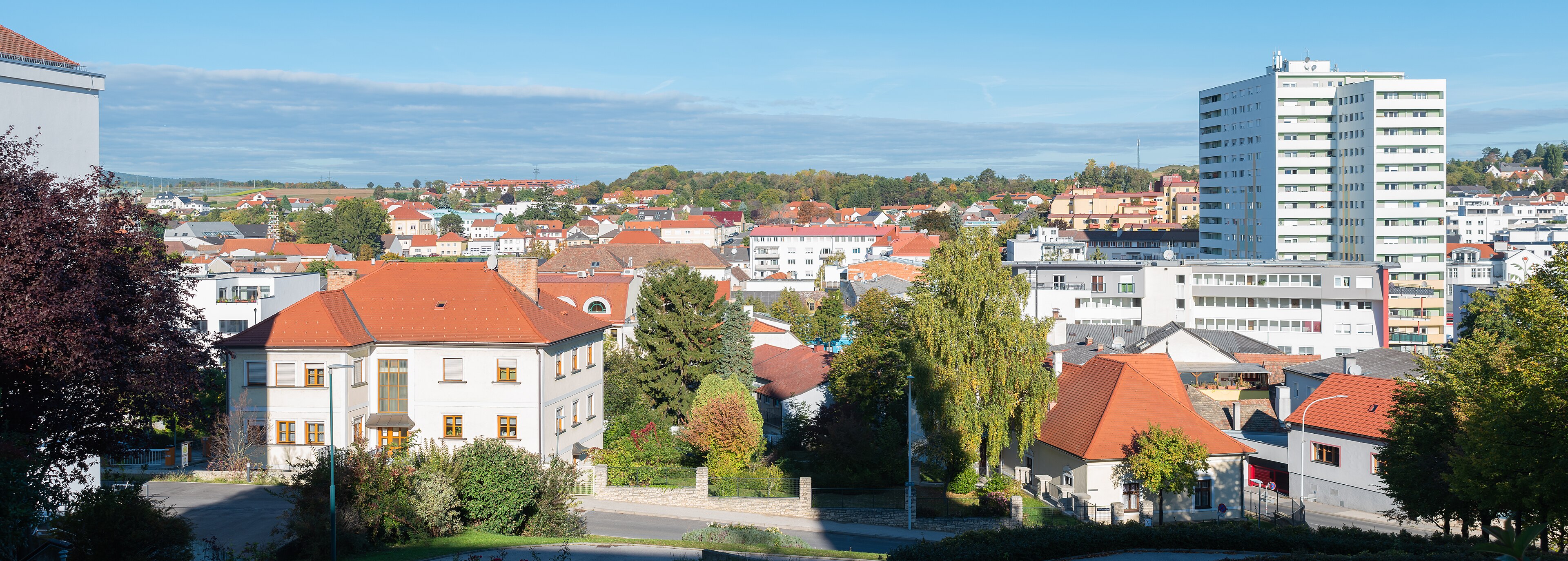 Panorama von Mattersburg